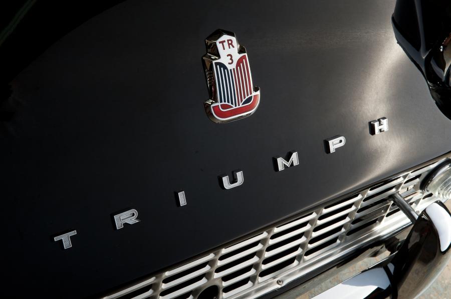 Логотип Triumph TR3 1955 года  (фото 11 из 21)